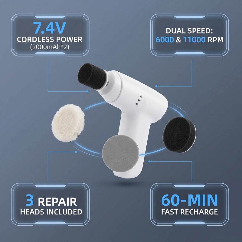 Motorized Scratch Repair Precision Made Accessible