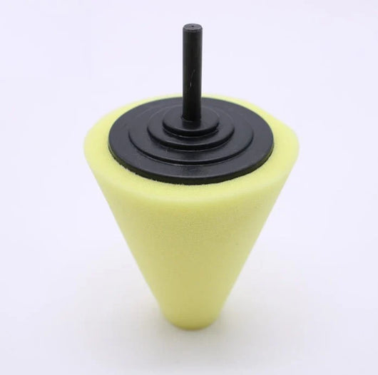 Car Wheel Detail Polishing Disc & Cone Sponge Set