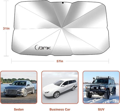 Foldable Car Windshield Sun Umbrella