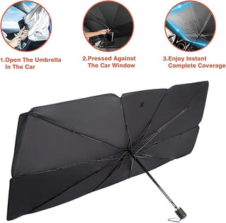 Foldable Car Windshield Sun Umbrella