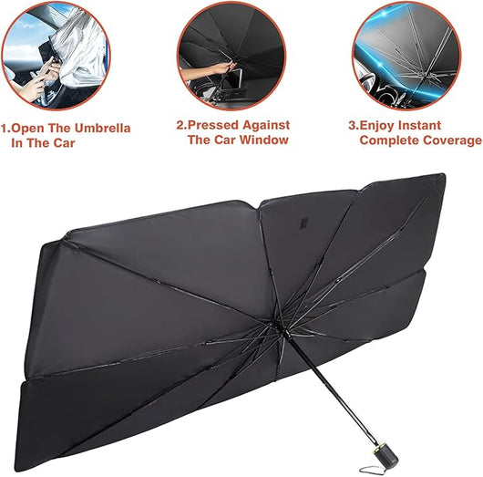 Foldable Car Windshield Sun Umbrella